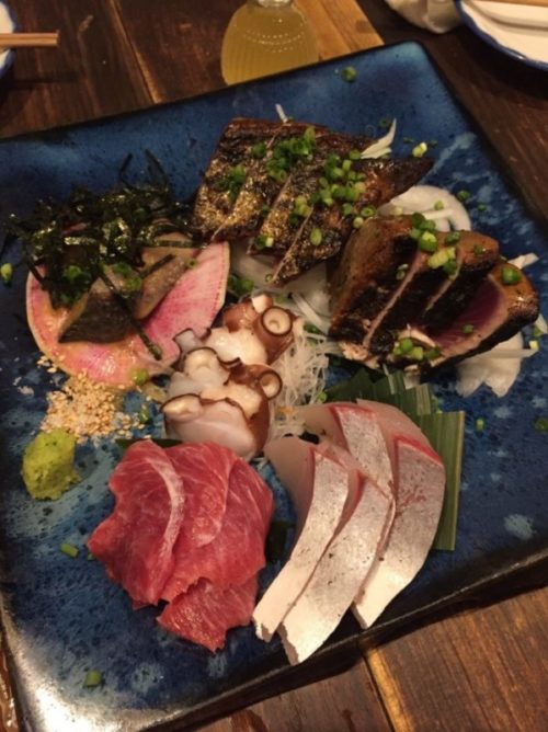 鎮座タキビヤでぜひ食べてほしい!産地にこだわった「お刺身盛り合わせ」